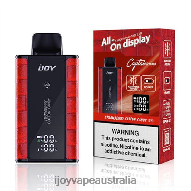 iJOY Bar Captain Disposable NN8BL95 - iJOY Vape Price Strawberry Cotton Candy