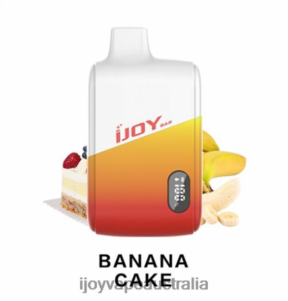 iJOY Bar IC8000 Disposable NN8BL176 - iJOY Vape Review Banana Cake