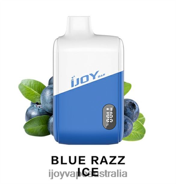 iJOY Bar IC8000 Disposable NN8BL179 - iJOY Vape Order Online Blue Razz Ice