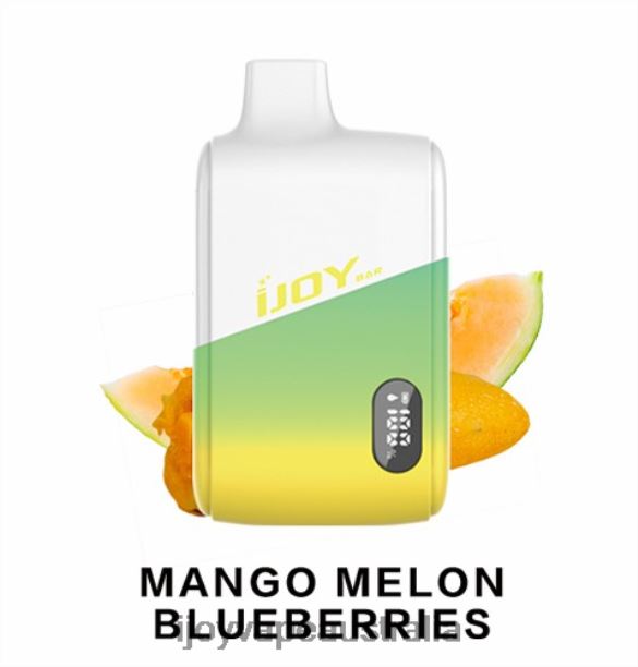 iJOY Bar IC8000 Disposable NN8BL186 - iJOY Vape Review Mango Melon Blueberries