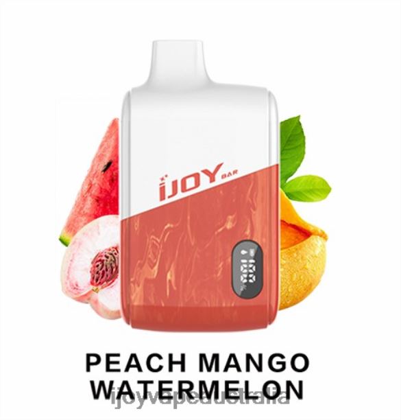 iJOY Bar IC8000 Disposable NN8BL191 - iJOY Vape Australia Peach Mango Watermelon