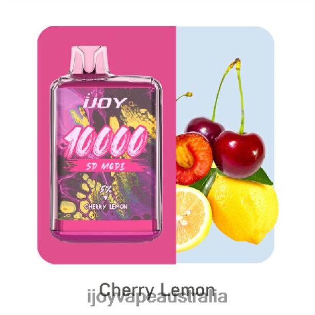 iJOY Bar SD10000 Disposable NN8BL164 - iJOY Vape Flavors Cherry Lemon