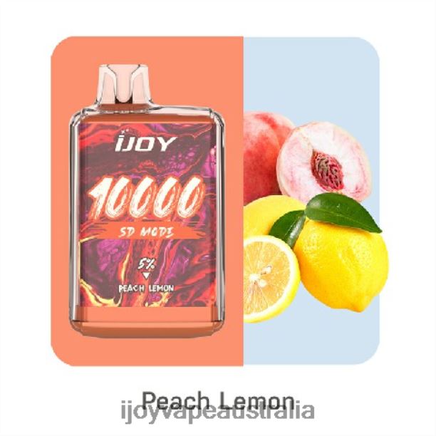iJOY Bar SD10000 Disposable NN8BL168 - iJOY Vapes Online Peach Lemon