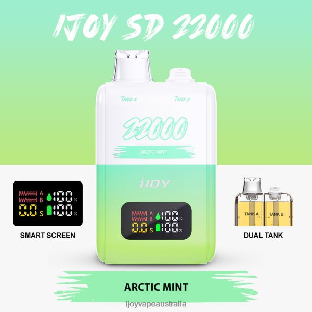 iJOY SD 22000 Disposable NN8BL146 - iJOY Vape Review Arctic Mint